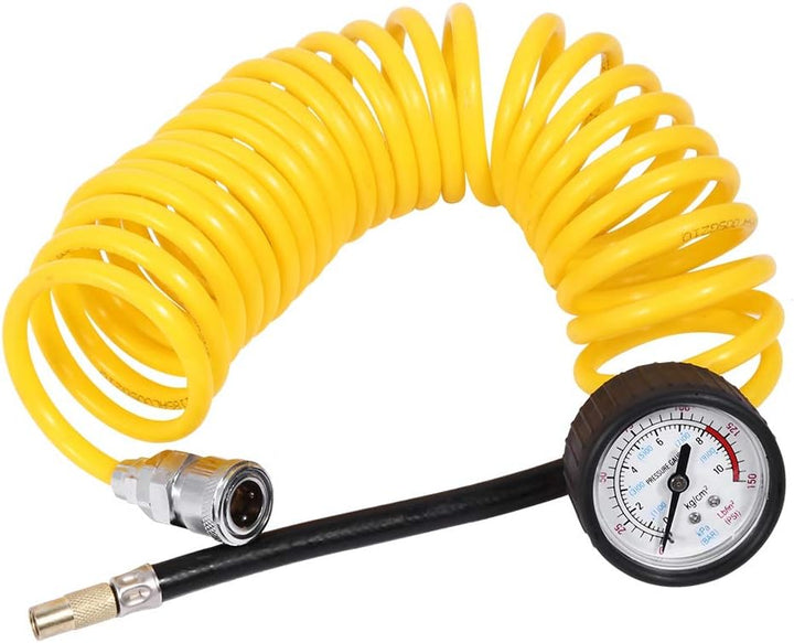 Dioche 12 V Zigarettenanzünder, Netzteil, Luftpumpe mit festem Kopf, Luftpumpe, einzylinder, tragbar