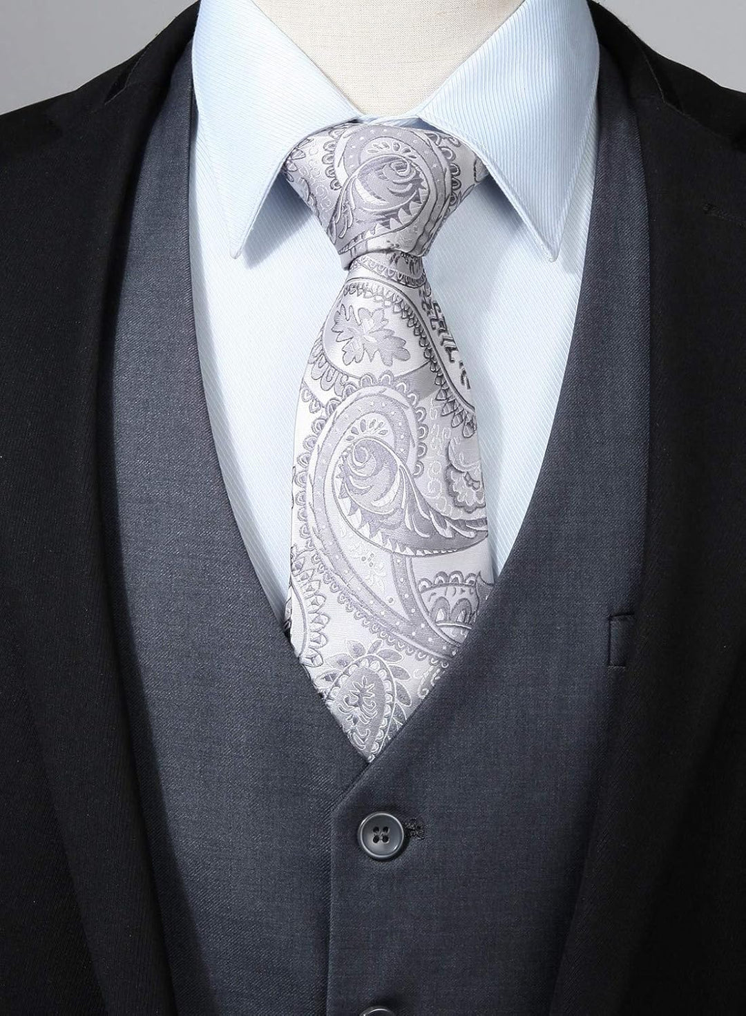 Enlision Anzugweste für Herren Formelle Einfarbige Weste Hochzeit Elegant Anzugwesten Business Weste