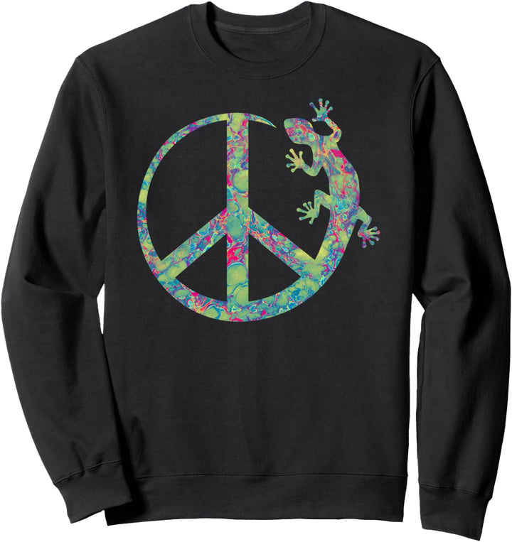 Symbol - Loving Peace Gecko 3 - Fan Fun Sweatshirt