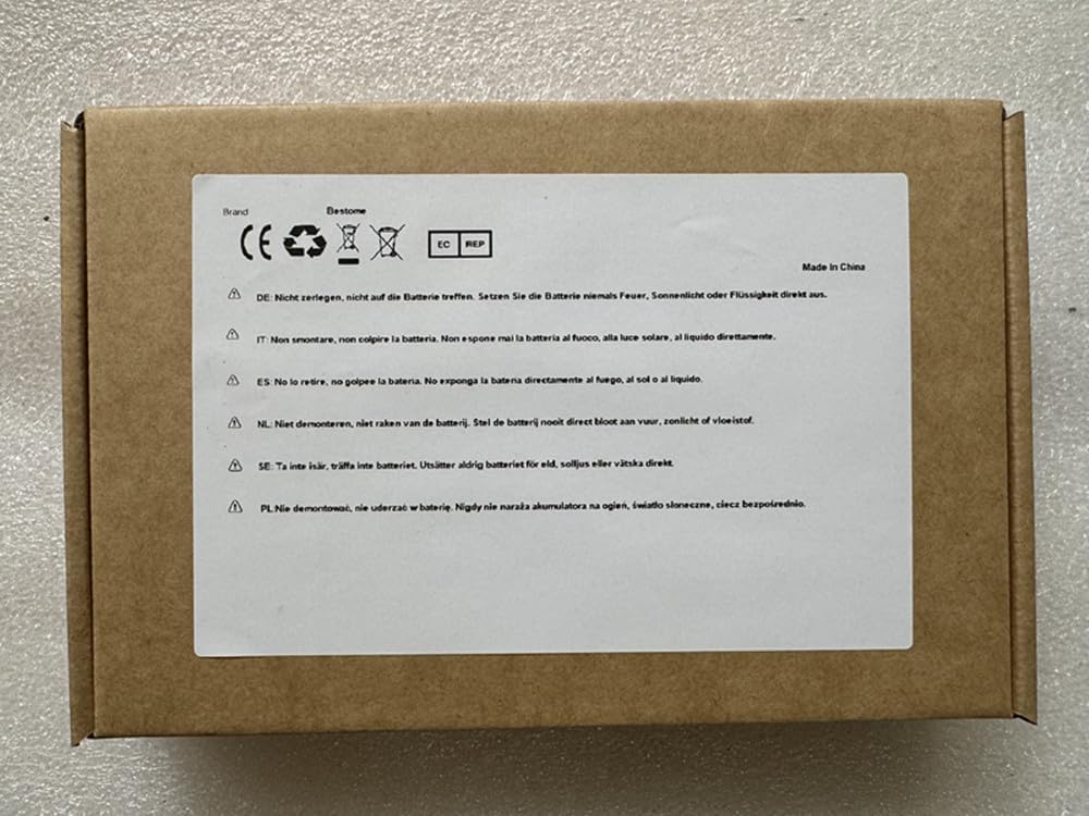 Bestome Ersatz Akku Kompatibel mit FM08 HP Omen 17-AN014NG HSTNN-LB8A 922976-855 922752-421 12 Cable