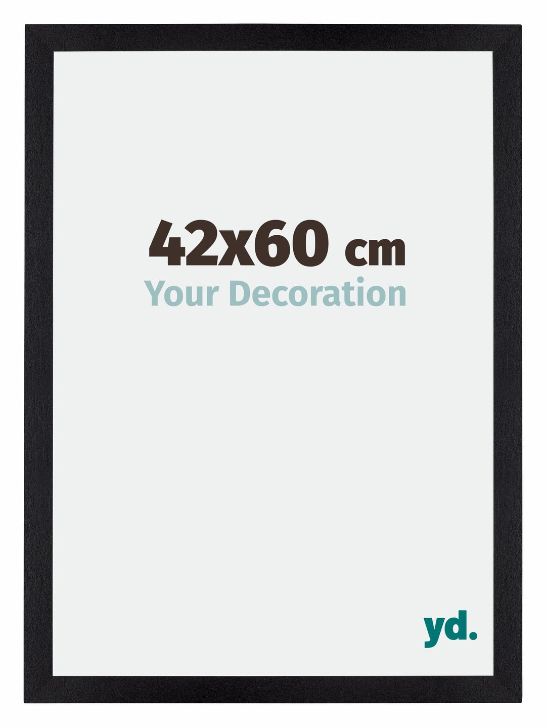 yd. Your Decoration - Bilderrahmen 42x60 cm - Bilderrahmen aus MDF mit Acrylglas - Antireflex - Ausg