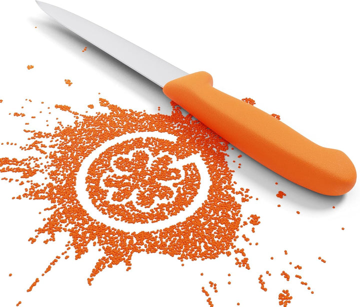 Giesser seit 1776 - Made in Germany - Filiermesser orange, Basic Orange, Klinge 18 cm, rutschfest, F