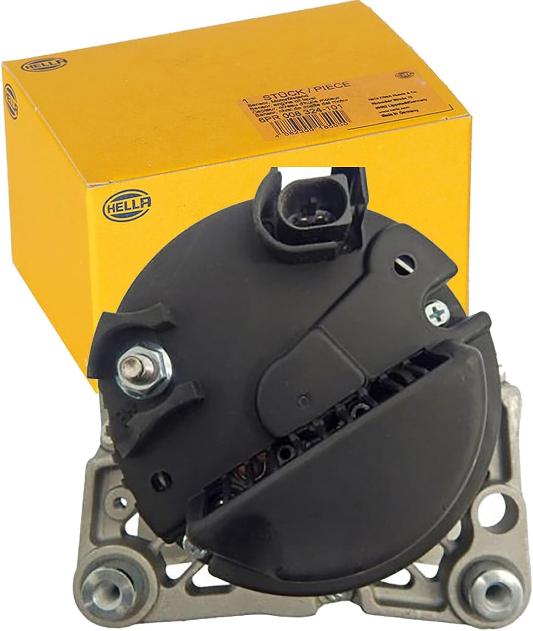HELLA - Generator/Lichtmaschine - 14V - 90A - für u.a. VW Polo (9N_) - 8EL 011 712-891