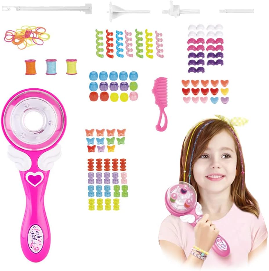 Hair Braider Set, Kids Styling Hair Tool,Girls Electric Automatic Hair Braider Tool, Automatic Hair