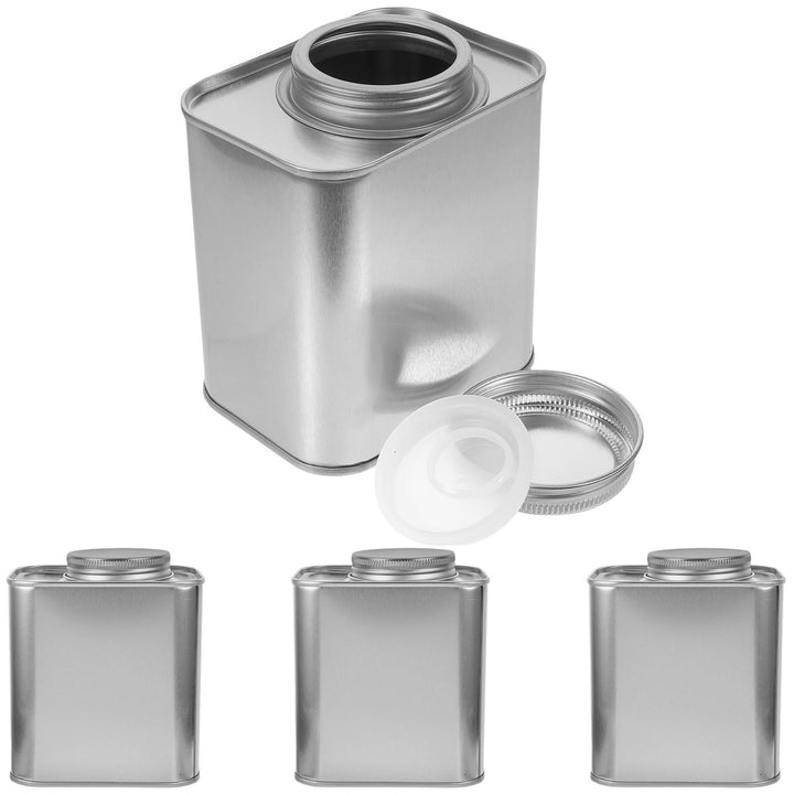 SHINEOFI Kaffeedose aus Tinplate, Silber, 180–200g, Luftdicht
