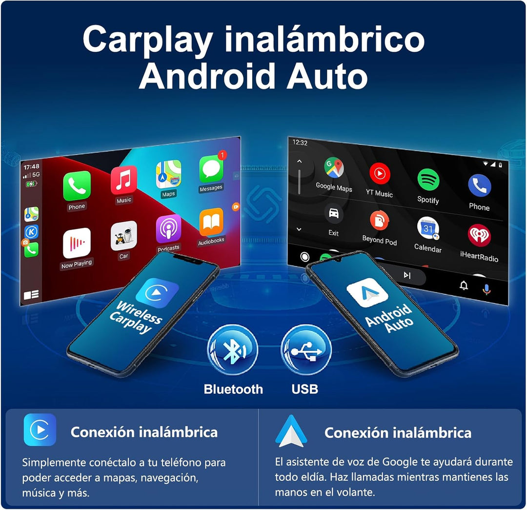 Autoradio für Nissan X-Trail Qashqai J11 T32 (2013–2017) mit GPS-Navi – 10-Zoll-IPS-Touchscreen – 6G