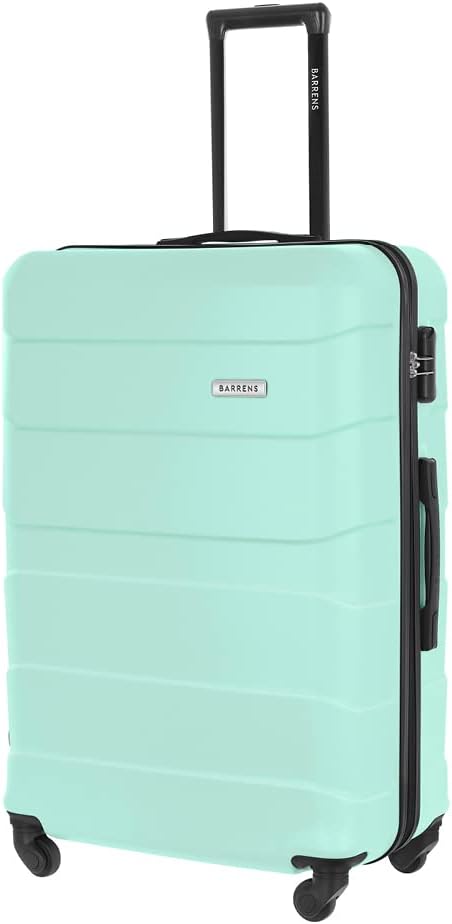 BARRENS Grosser Koffer | Aufgabegepäck | 77x52x29 cm | 90 L | 4x360 Grad Rollen | Flexibler Griff |
