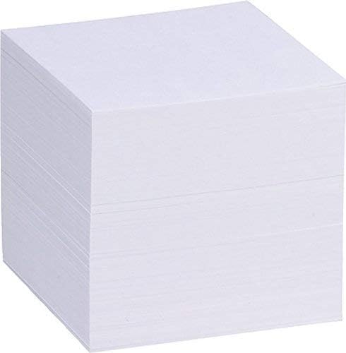 Folia Ersatzpapier f. Zettelbox weiss/9910-E 90x90x90 mm