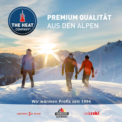 THE HEAT COMPANY Sohlenwärmer klebend - 5 oder 30 Paar - EXTRA WARM - Wärmesohlen - Fusswärmer - 8 S