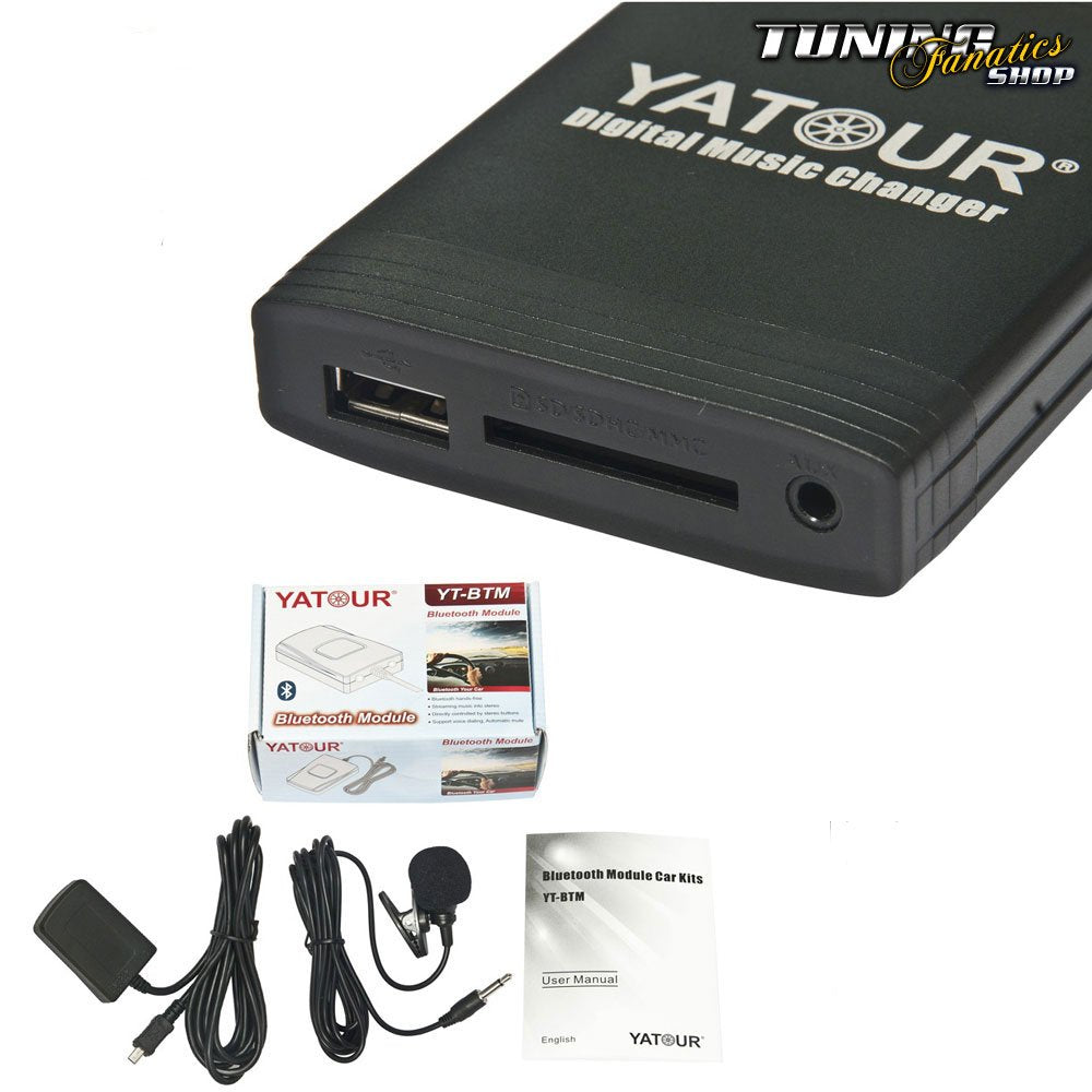 Bluetooth USB MP3 6+3 Freisprecheinrichtung Business Professional Radio 4:3