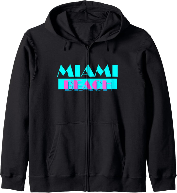 Miami Beach Vice Style Kapuzenjacke