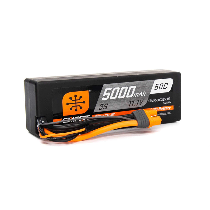 11,1 V 5000 mAh 3S 50C Smart Hardcase LiPo-Akku: IC3