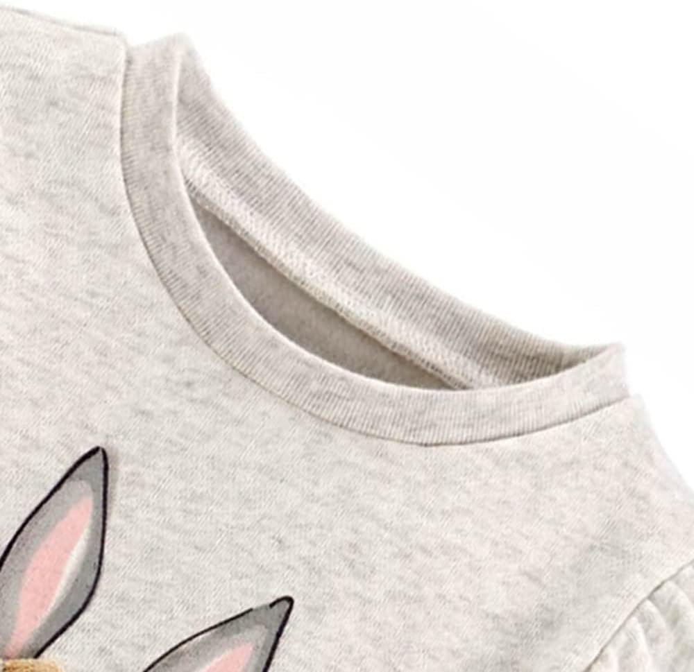 Little Hand Mädchen Sweatshirt für Kinder Baumwolle Top Casual Jumper Kleinkind Langarm Pullover 110