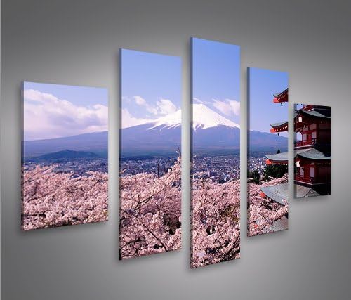 islandburner Bild Bilder auf Leinwand Fujiyama MF XXL Poster Leinwandbild Wandbild Art up Your Life