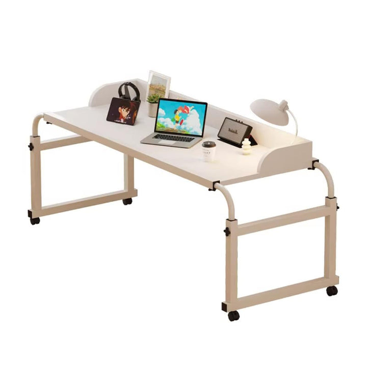 GXQFC Über-Betttisch auf 4 Rollen, Höhenverstellbar 65-95CM/Breitenverstellbar 115-210CM Overbed Tab