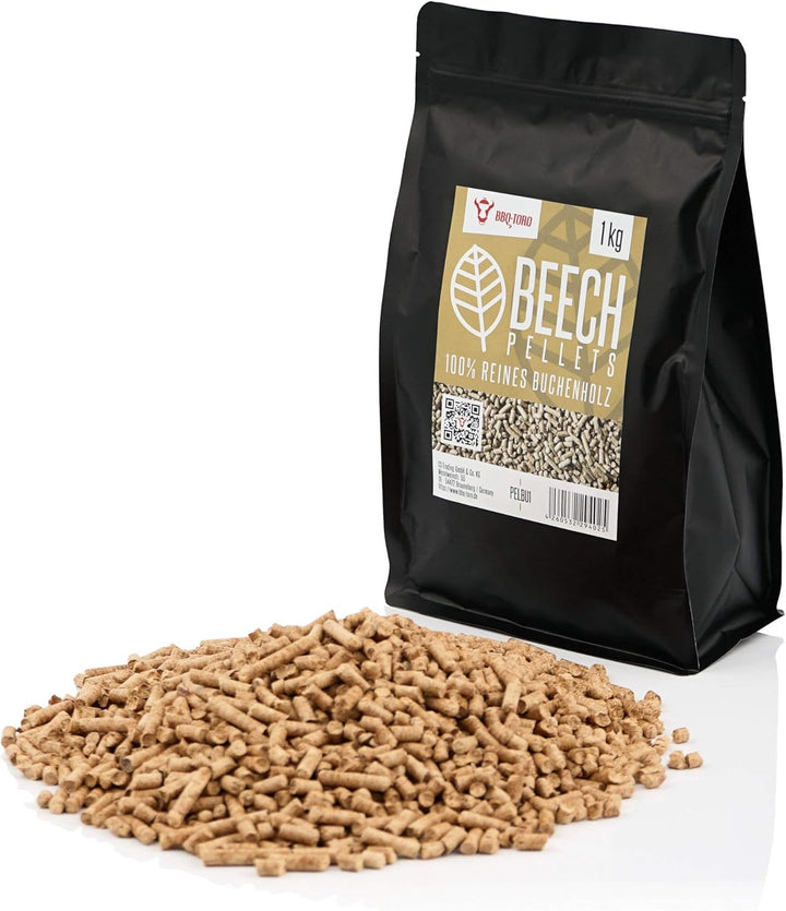 BBQ-Toro Pellets Set aus 100% Holz | Auswahl aus 7 Sorten à 1 kg | Smokerpellets für Grill, Smoker,