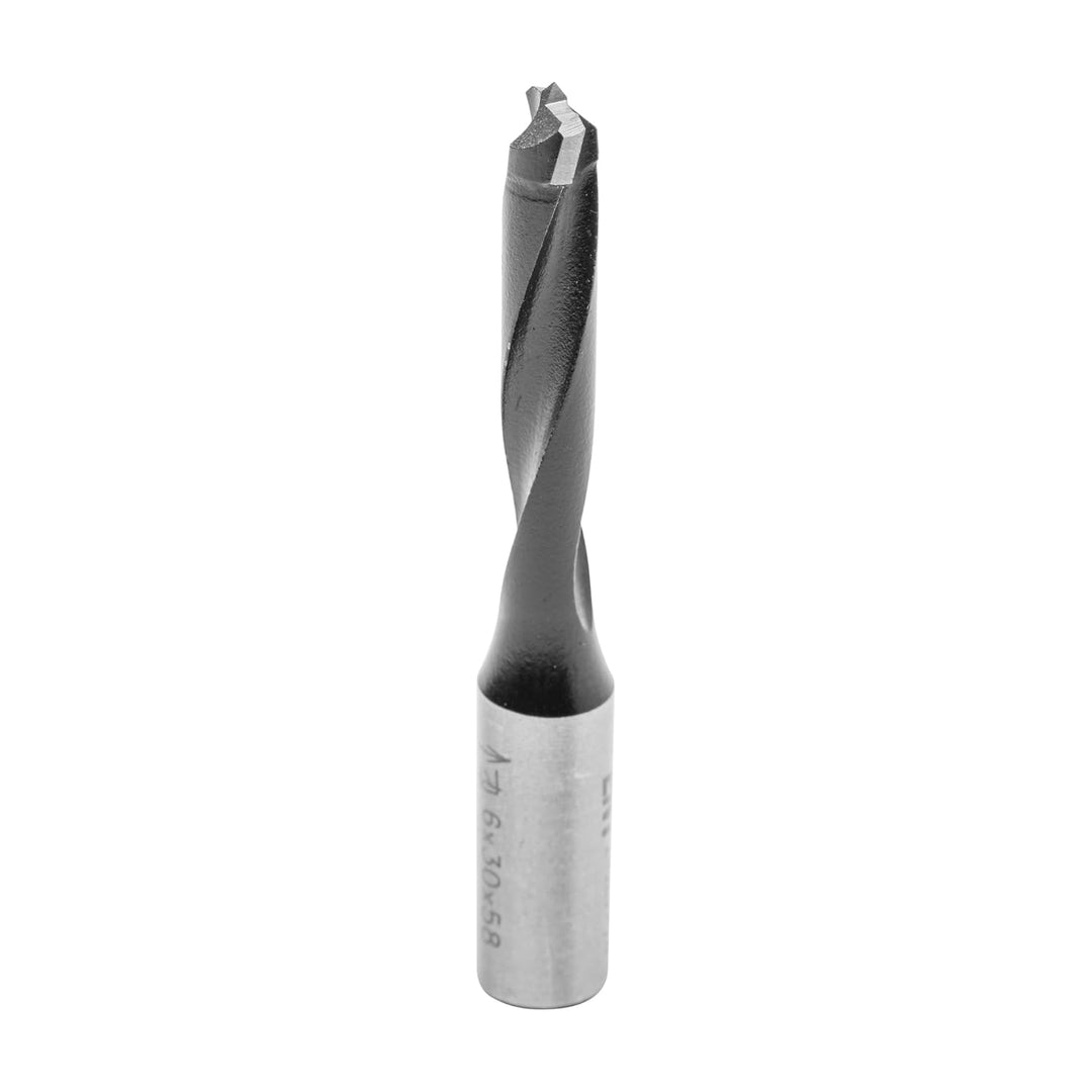 ENT 24026 Dübelbohrer HW, Schaft (S) 8 mm, Durchmesser (D) 6 mm, NL 30 mm, SL 20 mm, L 58 mm, für Ma