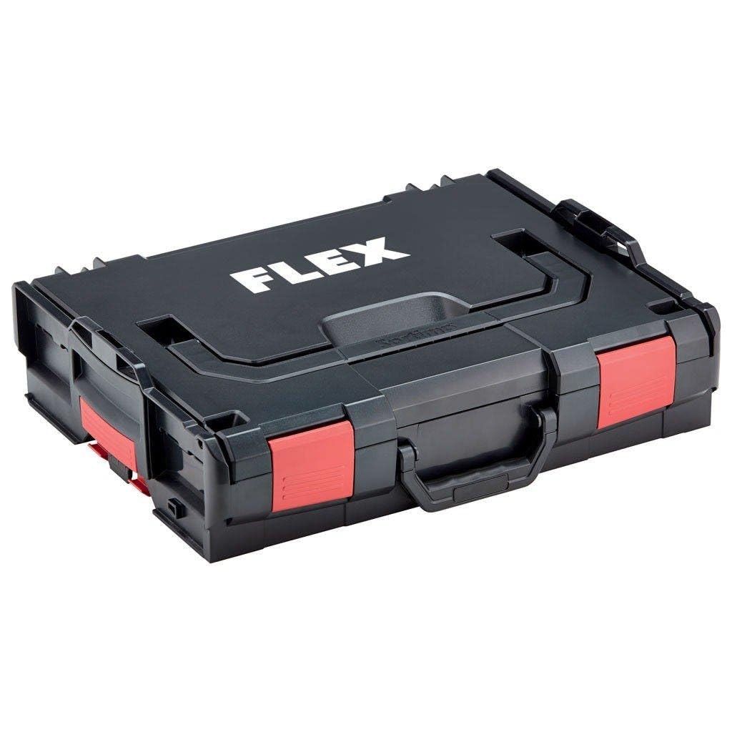 FLEX Transportkoffer L-BOXX TK-L 102 (Werkzeugkoffer 102, Tragebox mit 2,1 kg, Ladungsträger in Schw