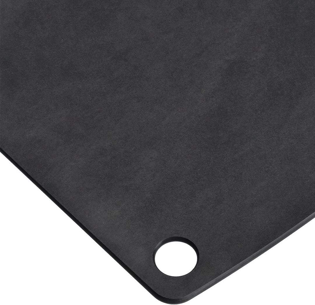 Zeller 26053 Schneidebrett Eco, Holzfaserlaminat, schwarz, ca. 37 x 27,5 x 0,6 cm 37L x 27.5B cm Sch