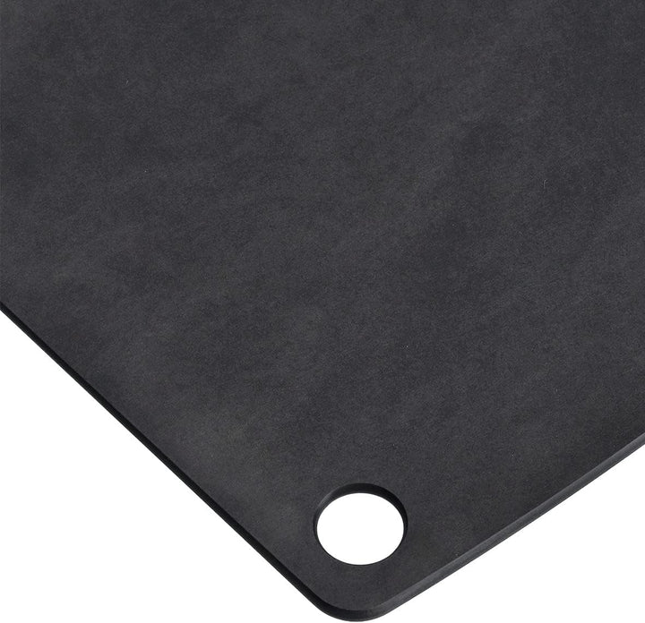 Zeller 26053 Schneidebrett Eco, Holzfaserlaminat, schwarz, ca. 37 x 27,5 x 0,6 cm 37L x 27.5B cm Sch