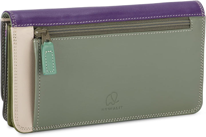 mywalit Geldbörse Leder 17 cm 9 Orchid, 9 Orchid