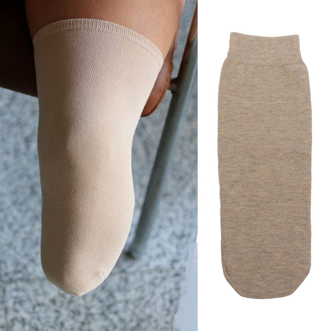 5 Stück Stumpfsocken Verdickte Amputierte Socken Atmungsaktive Baumwolle Prothetische Gliedmassensoc