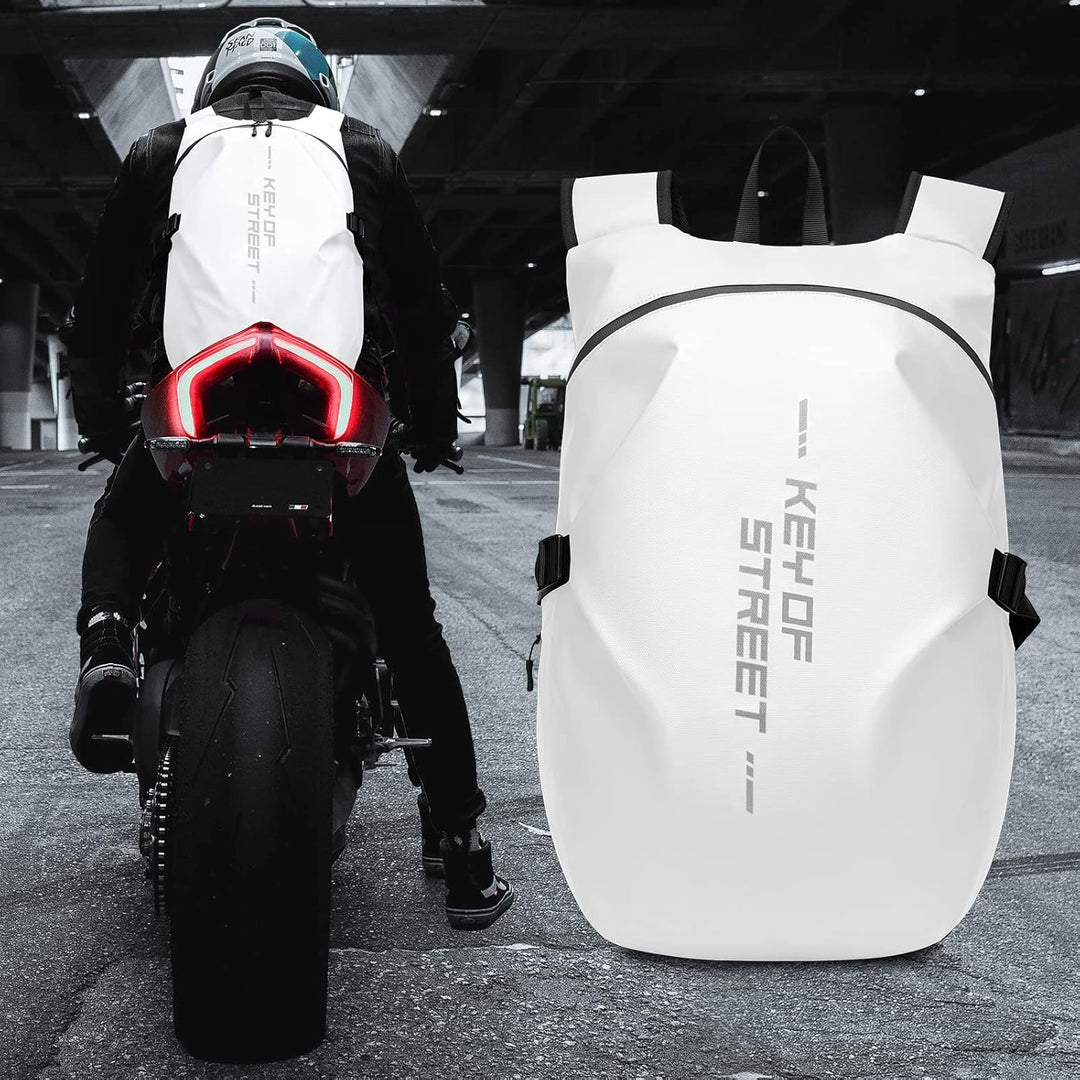 Motorradrucksäcke für Herren, wasserdichter Helmrucksack, Motorradzubehör, Laptoptaschen, Reiserucks