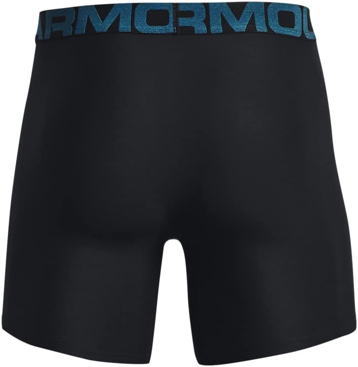 Under Armour Herren Tech Stretch Feuchtigkeitstransport Flachvorder Shorts XXL (006) Black/Static Bl