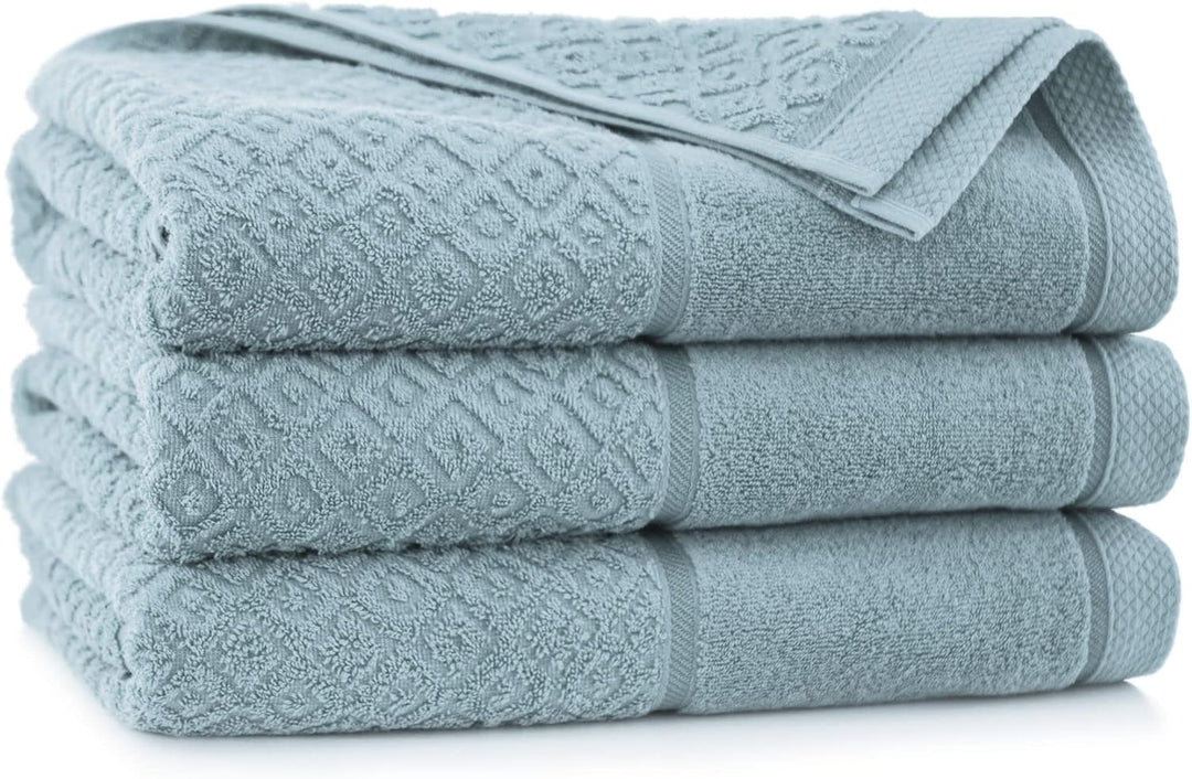 ZWOLTEX Handtuch Sets - Badetuch - Handtuch - Gästetuch I 100% Ägyptischer Baumwolle I Made IN EU I