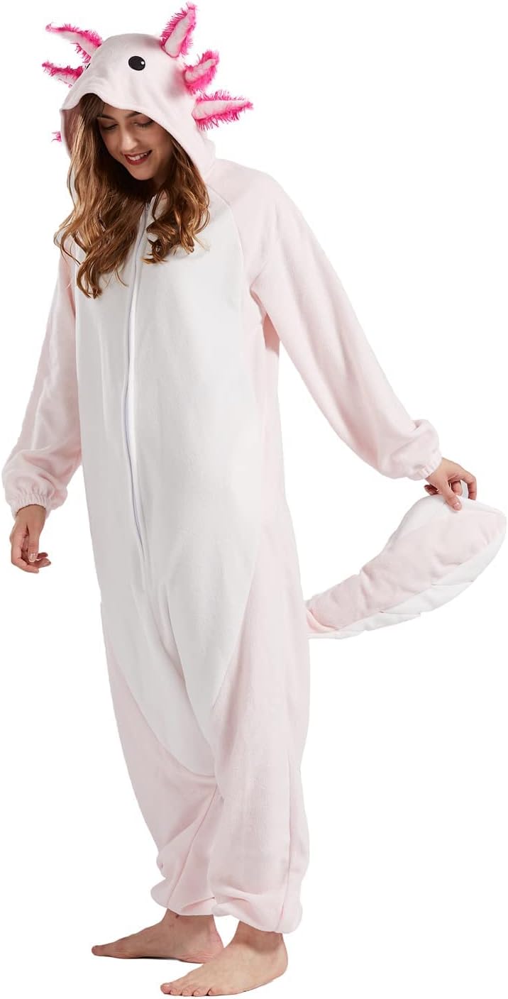 Onesie Jumpsuit Tier Ganzkörper Karneval kostüm Fasching Cosplay Persönlichkeiten Tierkostüm Herren
