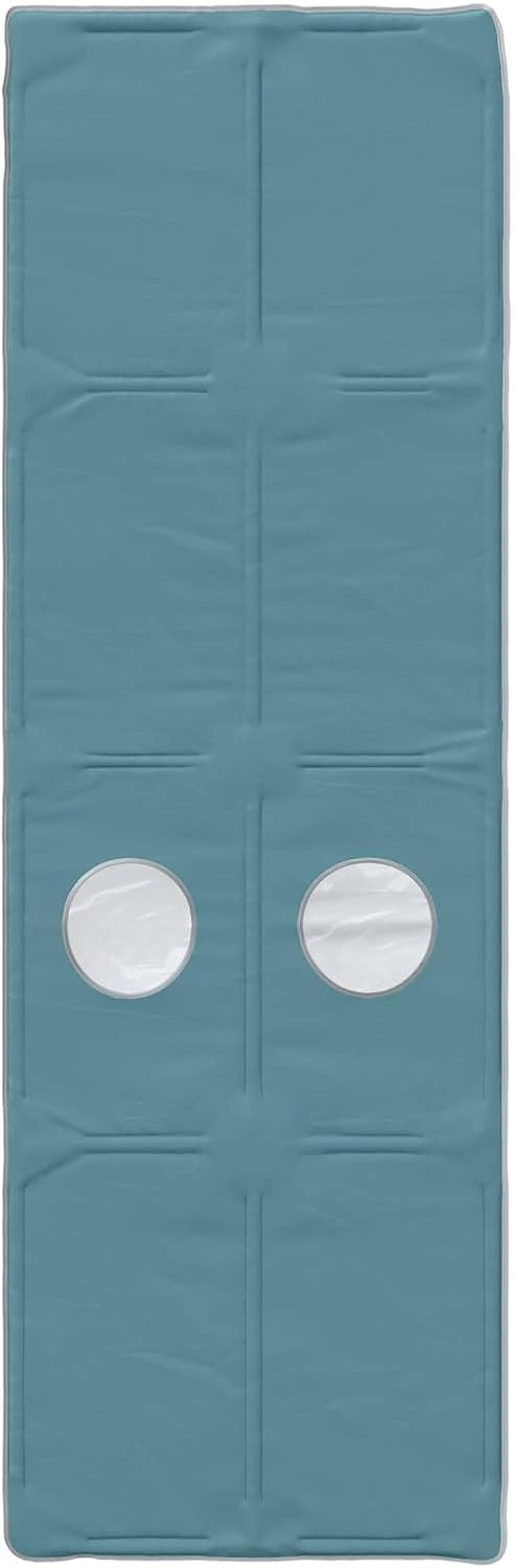 Bettunnel Himmelblau 2 Stück 211 x 67,5 x 2 cm Polyester, Zubehör für Doppelbett, Lattenrost, Bettha