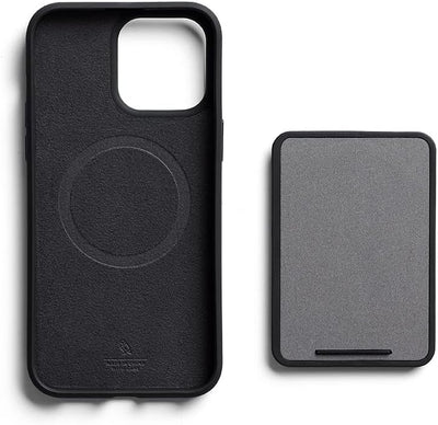 Bellroy Mod Hülle + Brieftasche für iPhone 14 Plus - (Leder-Handyhülle, Slim Card Holde) - Black Sch