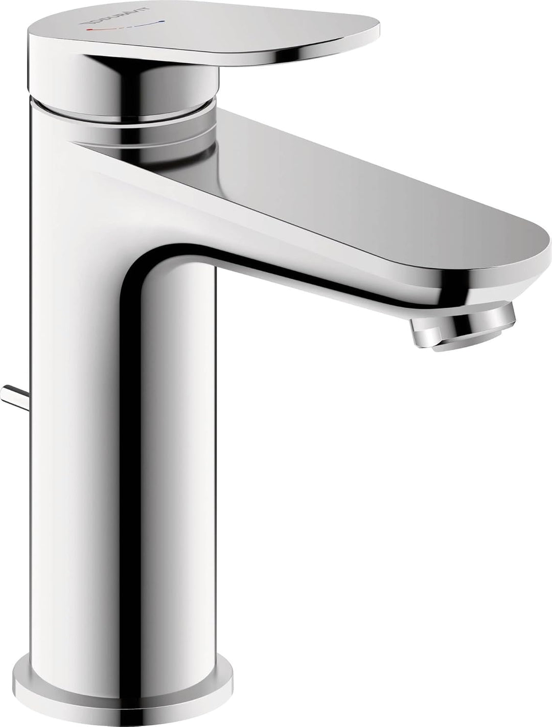 Duravit Wave Waschtischarmatur, Grösse M (Auslauf Höhe 111 mm), energiesparende Waschbecken Armatur