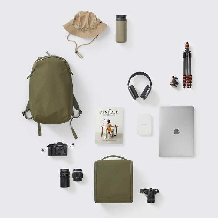 Urth Norite 24L Modularer Rucksack + 11,3L Kameraeinsatz – Wasserabweisende, diebstahlsichere, recyc