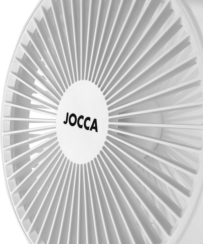 Jocca - Standventilator mit Fernbedienung |Tragbarer Ventilator | 3 Geschwindigkeiten | Höhenverstel