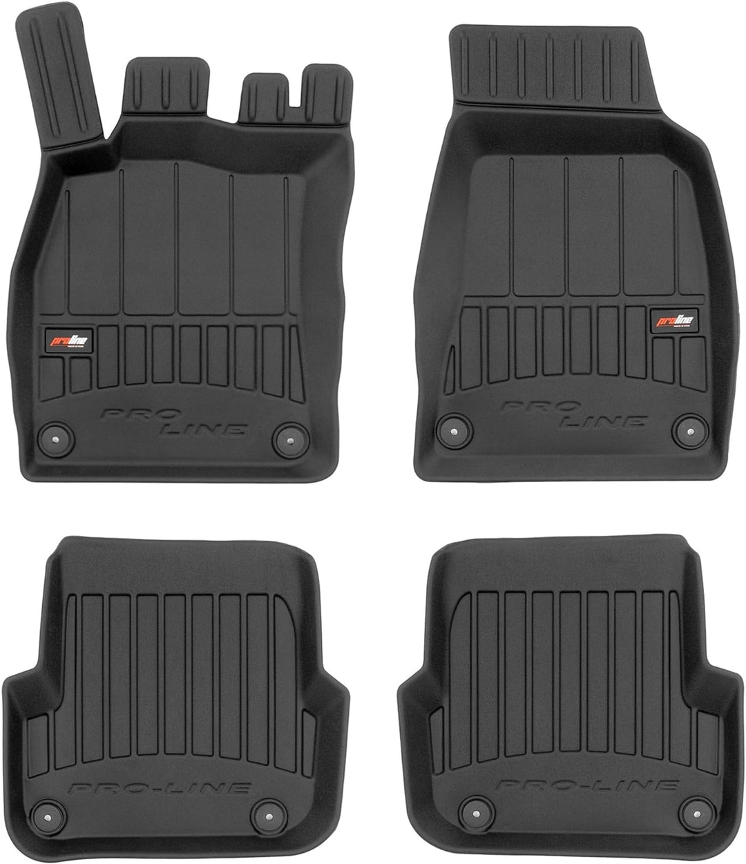 SMK Gummimatten Auto fussmatten Satz für Audi A6 C6 2006-2011 Erleben Sie einen neuen Standard des R