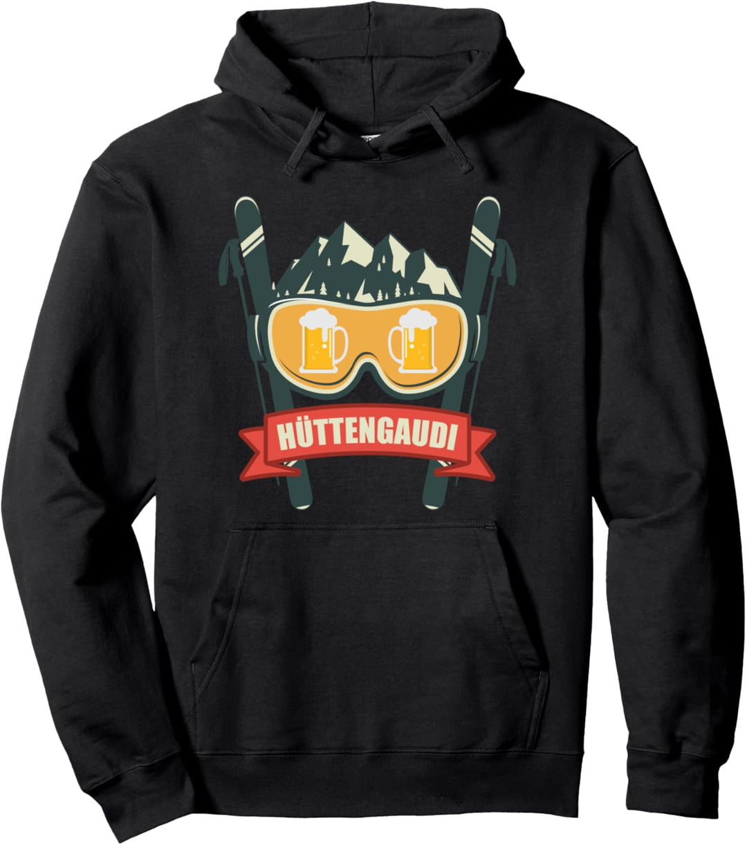 Hüttengaudi - Apres Ski Outfit - Skifahren Snowboard Saufen Pullover Hoodie