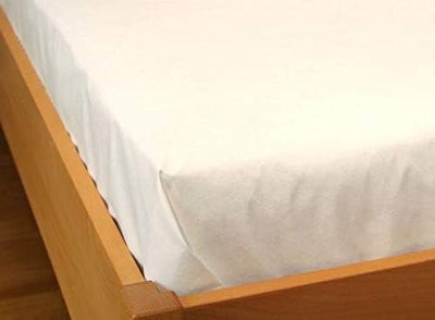 allsaneo Premium Reiselaken extra leicht und weich 180x260 cm, weiss, Allergiker Milbenschutz, aller