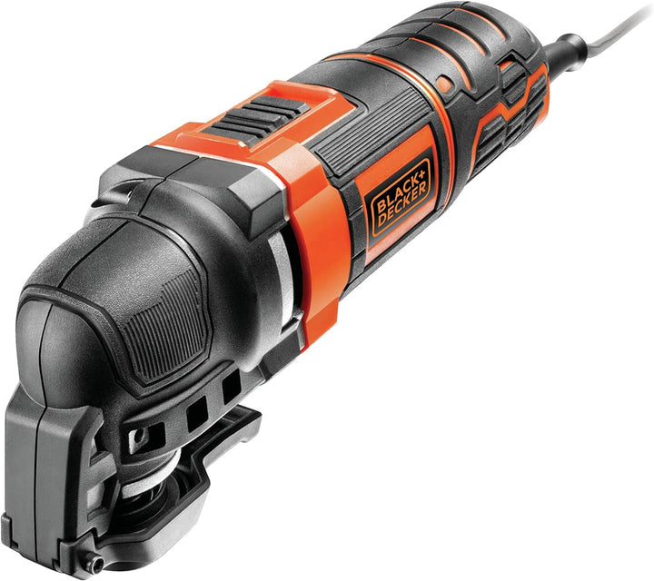 Black+Decker Multifunktionsgerät MT300KA zum Schneiden, Schleifen, Entfernen, Schaben – Mit Adapter