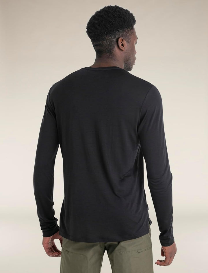 Icebreaker Herren Merino 125 Cool-lite™ Sphere III T-Shirt (1er Pack) XL Schwarz, XL Schwarz