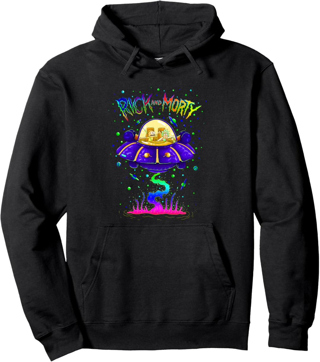 Adult Swim Rick & Morty Space Cruiser Pullover Hoodie