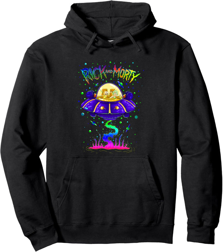 Adult Swim Rick & Morty Space Cruiser Pullover Hoodie