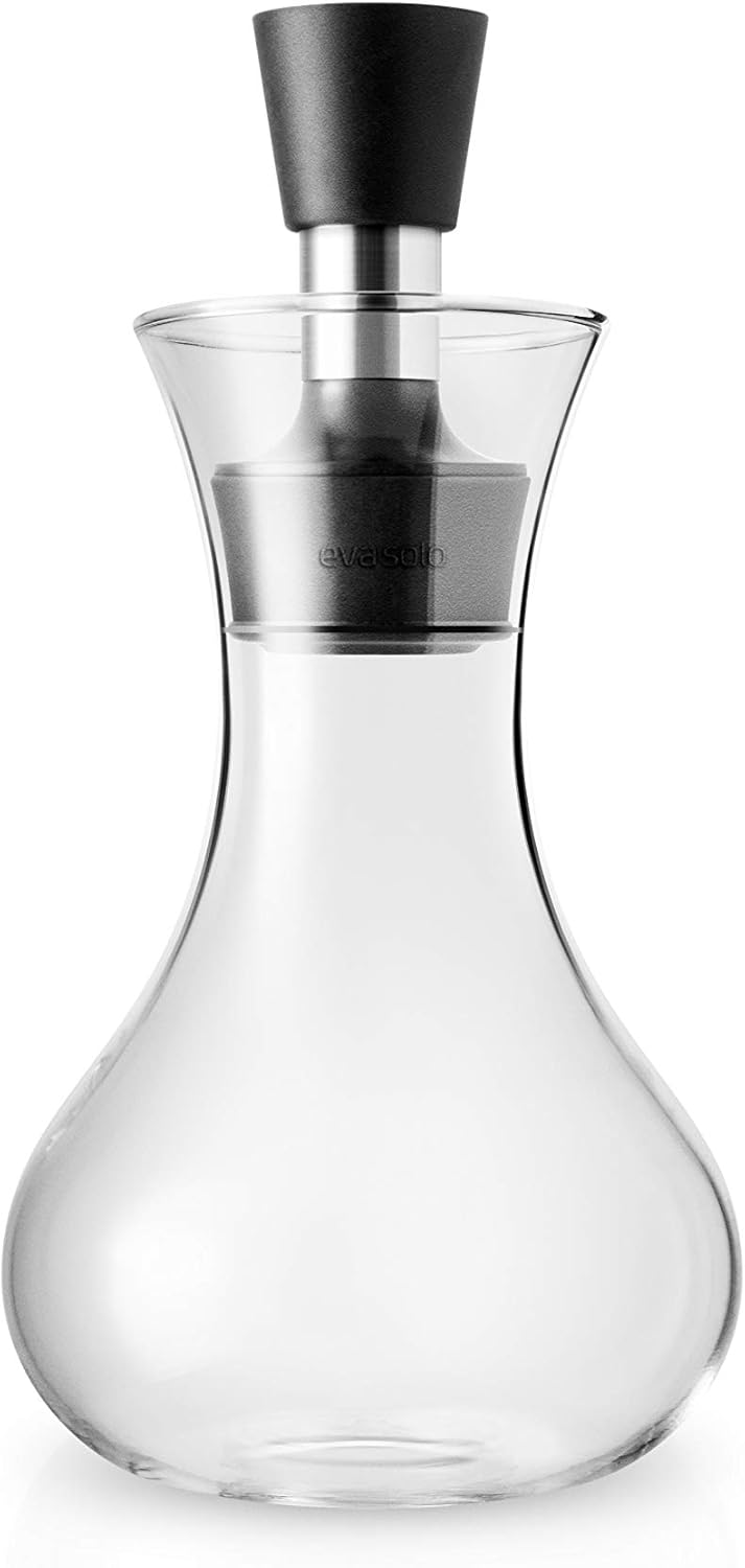 EVA SOLO | Dressing-Shaker | Tropffrei | 0,25 Liter | Ausgussdeckel | Transparent/Schwarz [Energiekl