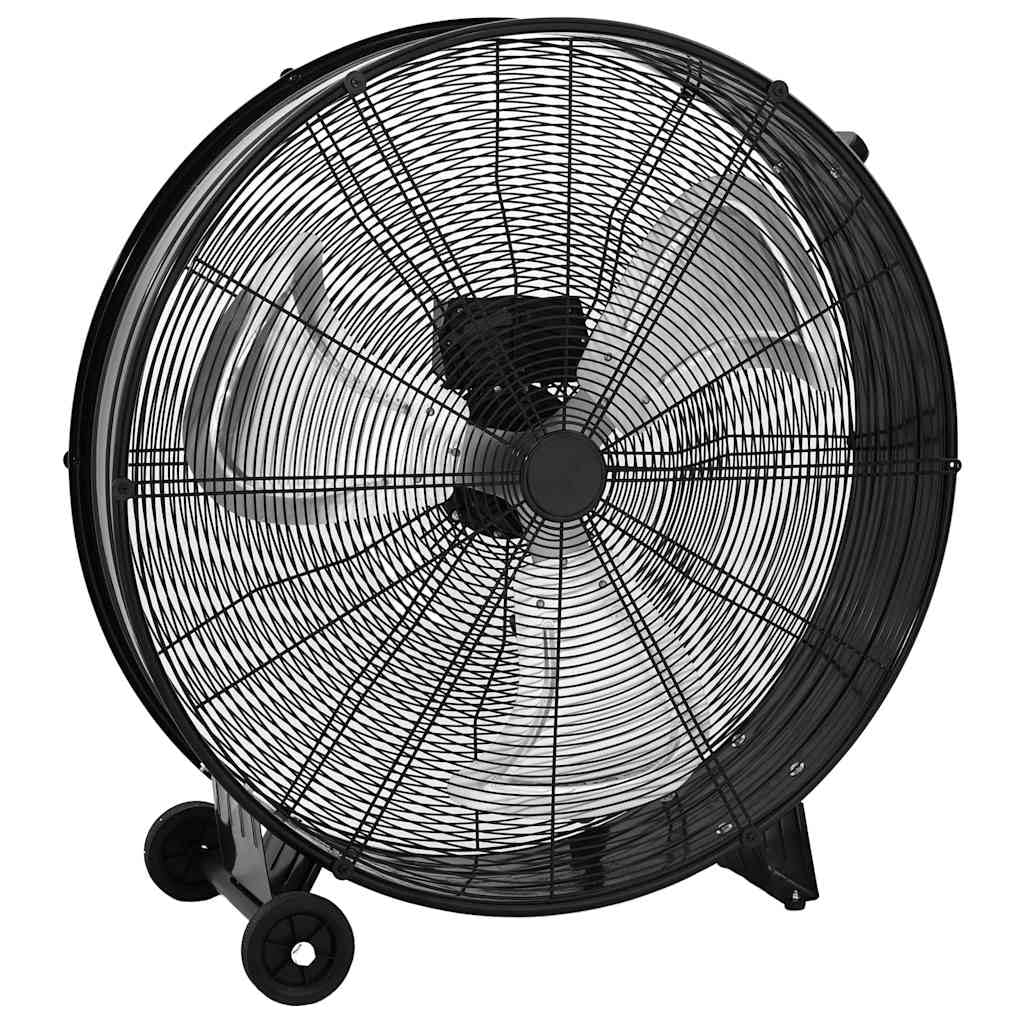 vidaXL Trommelventilator mit Rollen Industrie Bodenventilator Industrieventilator Windmaschine Venti