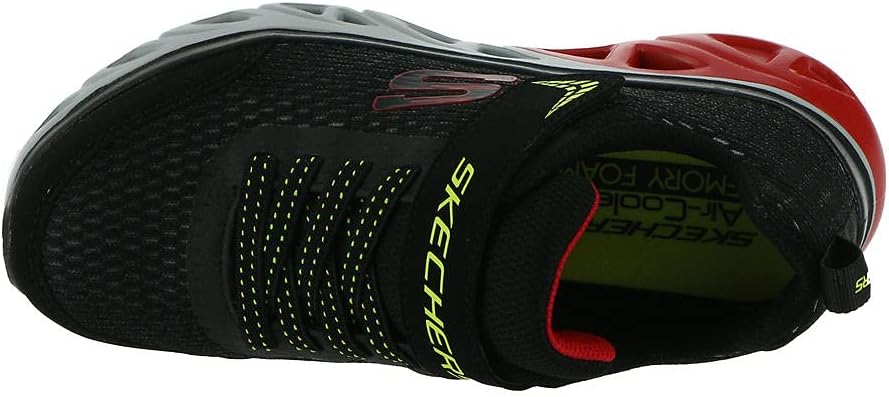 Skechers Jungen Glide-step Sport Wave Blitz Sneaker 31 EU Schwarz, 31 EU Schwarz