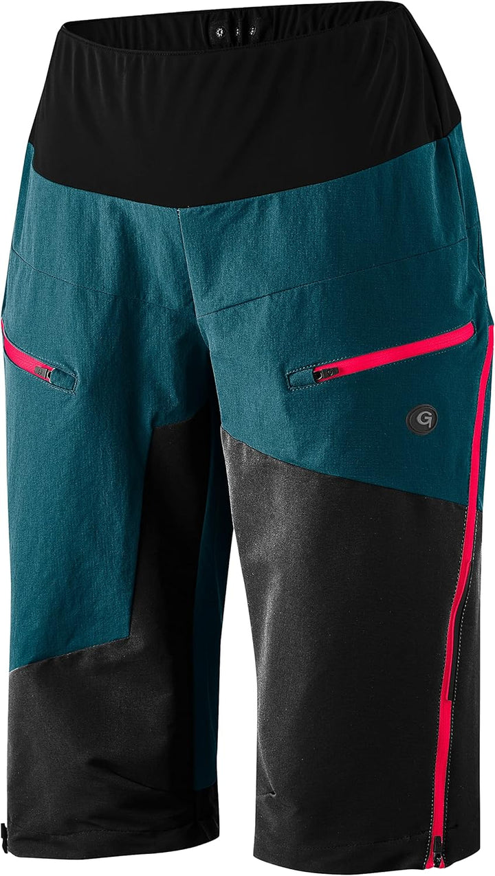Gonso Damen Fahrradhose Lomaso 34 Torrando Teal, 34 Torrando Teal