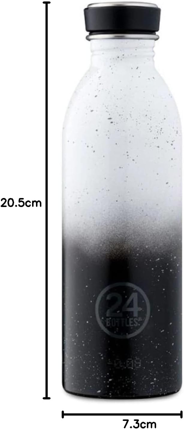 24 Bottles Clima Bottle Isolierflasche aus lebensmittelechtem Edelstahl in der Farbe Eclipse, 500ml