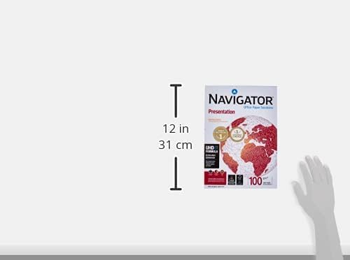 Igepa Navigator Presentation Kopierpapier A4 100g weiss sehr hohe Weisse, 5x500 Blatt (2500 Blatt) S
