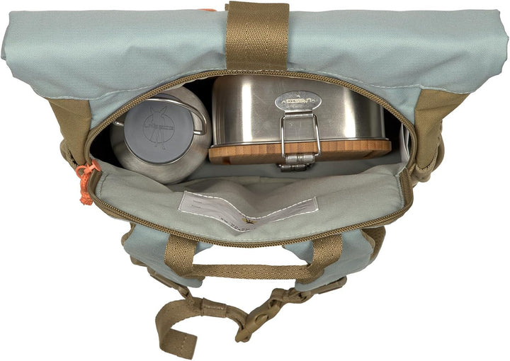 LÄSSIG Kindergartenrucksack Kinderrucksack Rolltop mit Brustgurt wasserabweisend, 11 Liter/Mini Roll