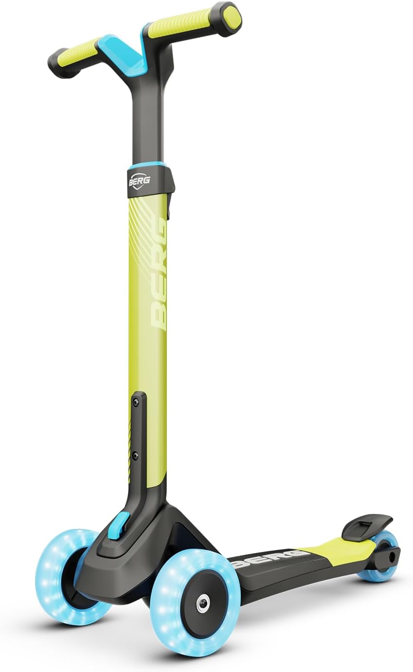 Kinderroller BERG Nexo, Kinderscooter ab 2 Jahre, Dreiradscooter, Höhenverstellbar, Faltbar Lenker,